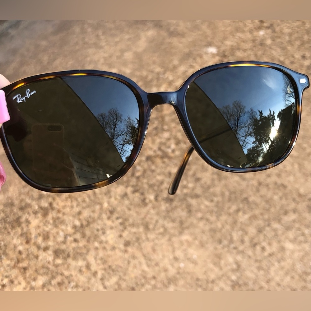 Ray Ban Leonard Sunglasses with Tortoise Frame
